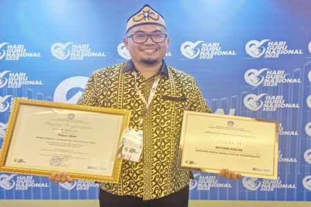 Kepala SDN 1 Mungku Baru Cemerlang di Apresiasi GTK Nasional