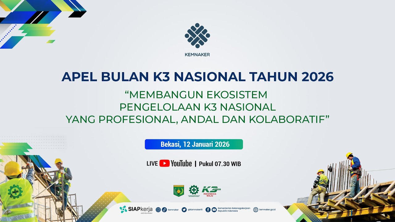 Mengenal Bulan K3 Nasional dan Tujuan Pelaksanaannya