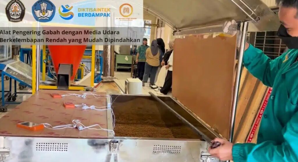 Inovasi Teknologi Pengering Gabah Hybrid UNDIP