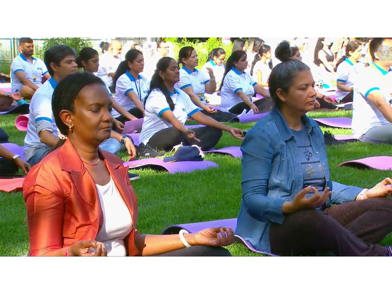 India Gelar Perayaan Hari Yoga Internasional ke-12 di PBB