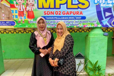 MPLS SDN 02 Gapura Tutup Kegiatan dengan Pelepasan Balon